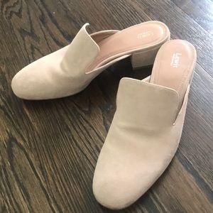 Lewit suede mules